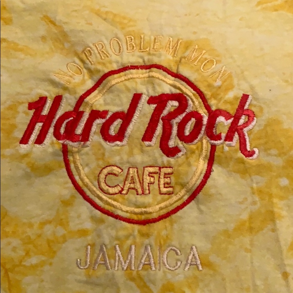 Hard Rock Cafe Jamaica no problem mon single stitch p1